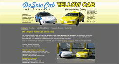 Desktop Screenshot of contracostayellowcab.com